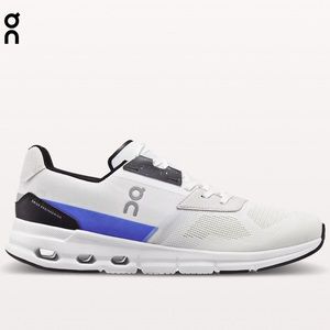 On Cloud Cloudrift White/Cobalt Blue Running Shoes Sneakers Sz 12 NIB